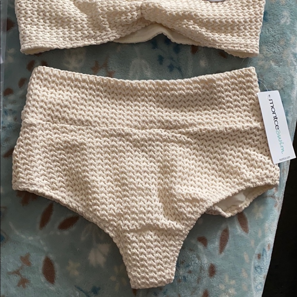 Montce Bone Crochet Bikini Bottom